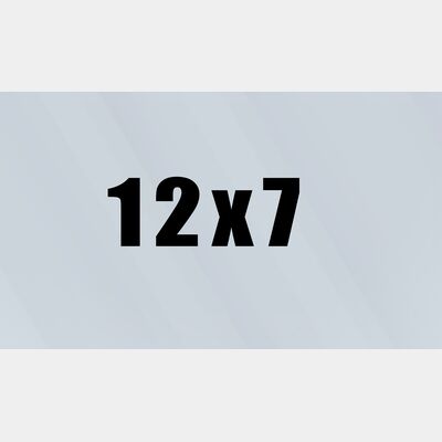12"x7" Full Color Digital Transfer Thumbnail